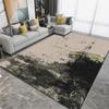 Novo Estilo Tapete de Sala de Estar Estilo Salpico de Tinta Luxo Leve Avançado Quarto Cabeceira Manta Pano Lavado Tapete Sala de Estudo Sofá Manta Mesa de Centro