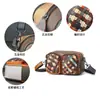 Carteira Trançada de Couro Genuíno, Porta-Passaporte Trançado de Couro Bovino Feito Sob Medida, Carteira Clutch Trançada, Porta-Cartões Multifuncional, Processamento Personalizado
