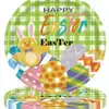 Plato Desechable de Papel con Temática de Pascua, Servilletas de Papel, Vasos de Papel, Decoración, Ambiente de Fiesta de Pascua, Juego de Vajilla