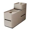 Gabinete Lateral Moderno Sencillo, Mesa Lateral para Sofá, Sala de Estar de Apartamento Pequeño, Mesa de Centro de Pizarra, Mesa Multifuncional para Rincón de Té, Gabinete Lateral para Sofá