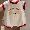 Roupas de Verão para Bebê Menino Macacão Sem Manga de Verão Fino Fofo Super Fofo Body Para Sair
