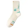 Calcetines para hombre adolescente para primavera y otoño, de media pantorrilla, absorbentes de sudor, resistentes al olor, para correr profesional, deportes, bádminton, baloncesto de Zhuji