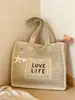 Bolso de Paja Nuevo Primavera 2026 para Mujer, Bolso de Hombro de Moda, Bolso de Mano para Playa, Bolso Tejido de Gran Capacidad