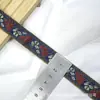 Direto do fabricante: Fita bordada com rosa de 2cm em estoque para acessórios de cabelo artesanais DIY, artesanato em tecido, Hanfu e acessórios de acabamento para saia de rosto de cavalo