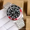 Reloj Mecánico Laojia Greenwich Automático Mecánico Acero Inoxidable Luminoso Resistente al Agua Alta Calidad para Hombre Negocios