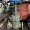 Válvula de compuerta de vacío manual estándar nacional DKZ41H-100C, Válvula de compuerta de vacío con brida