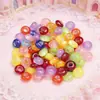 Macarrón de Colores Ámbar Imitación Cuentas de Ábaco de Agujero Grande Cuentas para Cuerda DIY Cuentas Sueltas Cuentas para Cuerda Hechas a Mano Cuentas Sueltas Botones para Ropa