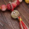 Suministro de fábrica pulsera de hueso de camello material de sangre jade talla de hueso de camello pulsera original DIY hueso juego en vivo suministro