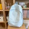 Mochila nueva de estilo japonés ins de alta apariencia, fresca y linda, para estudiantes de secundaria y preparatoria, mochila casual y simple de gran capacidad