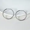 Hebilla de oreja de acero inoxidable caliente pendiente de oreja Corea del Sur simple pendientes de hebilla de oreja no alérgicos pendientes de alta calidad hebilla de oreja venta al por mayor