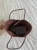 Bolso de mano de diseño nicho estilo coreano patrón tejido ins, bolso de hombro y axila de gran capacidad, moderno, a la moda, texturizado
