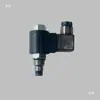 Válvula solenoide normalmente abierta de cartucho roscado hidráulico SV08-21/NOP Conjunto de válvula de alivio de presión de válvula de retención hidráulica de aceite