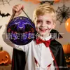 Noche Oscura de Halloween Murciélago Vidrio Vidrieras Colgante Decorativo Hogar Vidrio Colgante Decoración Ventana Jardín Atrapasoles