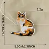 Lixin Bordado por Computadora Etiqueta Pegatina de Bordado Accesorios para Ropa Perro Gatito Parche de Animal Pegatina Etiqueta de Tela Insignia Pegatina de Tela