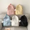 Mochila transfronteiriça fofa com estampa de estrelas, nova mochila escolar da moda estilo coreano jovem, mochila escolar leve para estudante do ensino fundamental