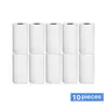 Papel de Impressão Autoadesivo para Impressora de Perguntas Erradas 57X25 Sem Tubo Papel para Recibo de Supermercado para Levar Pode ser Colado Papel de Impressão