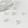 Celebridad de Internet Aurora Mariposa Accesorios para Arte de Uñas Mixtos Hielo Transparente Tridimensional Doble Capa Mariposa Suministros para Arte de Uñas Decoraciones de Uñas
