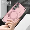 Funda Magnética para Teléfono Starship Adecuada para Samsung S25 Ultra Anticaídas Magnética Fuerte A16/A26/A17 Gama Alta S24 Fe