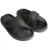 Pantuflas de Malla con Tira Cruzada y Forro de Felpa para Hombre, Pantuflas de Interior Antideslizantes de Suela Suave para Todas las Estaciones