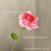 Rosa de lana tejida a mano terminada, flor de ganchillo, nueva rosa puntiaguda, venta al por mayor, flor eterna, día de San Valentín