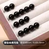 8A Ágata Contas Soltas DIY Contas Feitas à Mão Ágata Branca Preta Verde Amarela Vermelha Contas Redondas Contas para Pulseira de Ágata Natural Contas Soltas