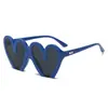 Gafas de Sol Personalizadas con Forma de Corazón Estilo Nuevo Europeo y Americano, Divertidas Gafas con Forma de Corazón para Sesión de Fotos de Fiesta de Cumpleaños, Tendencia de Gafas Transfronterizas de Moda