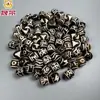 Venta al por mayor del fabricante Cuentas Dzi de Ágata Natural Asiento de Loto Tejido a Mano del Tíbet Cuentas Daluo Pulsera Popular Cuerda de Mano Terminada