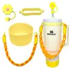 Botella de Agua Térmica Stanley Tapón Antipolvo Taza con Popote Tapa de Taza Correa de Mano Cordón para Botella de Agua Múltiples Estilos Versátiles Set