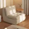 Sofá preguiçoso pode deitar pode dormir pequeno apartamento casa celebridade da internet sofá individual varanda lazer retrô encosto quadrado cadeira