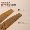 Lima de uñas lavable y resistente al desgaste con escala, tira pulidora, tira lijadora, ayuda para dar forma a las uñas, herramienta de manicura