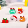 Elfo Navideño Bolas de Carbón Coloridas Adornos Decoraciones para Escritorio del Hogar Artesanía DIY de Resina Adornos Pequeños de Resina