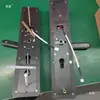 Cerradura de Puerta Semiautomática Paquete Completo de Accesorios Accesorios para Puertas Cuadradas de Acero Barra Rectangular Varilla de Transmisión de Hierro Cuadrado Tubo de Eje Cuadrado