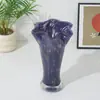Adornos estilo Pausa para el Té Francés Jarrón de Vidrio Hogar Sala de Estar Mesa de Comedor Entrada Arreglo Floral Creativo de Lujo Ligero Artesanía Decorativa
