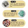Yuanmeng Anillo Tórico de Silicona Roja Diámetro de Alambre 1/1.5 Diámetro Exterior 4-40 Impermeable Grado Alimenticio Resistente a Altas Temperaturas Anillo de Sellado O-ring