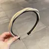 Diadema de Copa Alta y Ala Ancha para Mujer, Accesorio para el Cabello Versátil de Gama Alta para Otoño e Invierno, Pinza para el Cabello de Esponja de Moda y Elegante