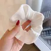 Colección de scrunchies de verano: versátiles ligas coreanas para el cabello, cuerdas para el cabello estilo universitario fresco, accesorios elásticos para el cabello, accesorios para la cabeza para mujeres