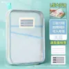 Bolsa de clasificación de temas en forma de L para estudiantes de primaria y secundaria, bolsa de archivo con cremallera de malla transparente, bolsa de almacenamiento, bolsa para documentos, almacenamiento de libros