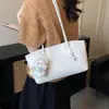 2026 Retro Viaje Diario Gran Capacidad Color Sólido Nueva Moda Personalidad Sencilla Bolso de Mano Tote para Axila Hombro para Mujer