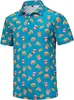 Comercio Exterior Wholesale Camisa Polo Patriótica con Estampado de Bandera Americana del Día de la Independencia para Hombre de Manga Corta Impresión Digital 3D