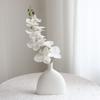 Sensación al tacto Phalaenopsis decoración floral artificial decoración de sala de estar flor artificial decoración de mesa de comedor para el hogar jarrón planta en maceta