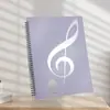 Soporte para Partituras Soporte para Partituras de Piano Impermeable Plegable Clip Modificable para Partituras Estudiante de Música Soporte para Partituras A4