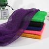 Toalla Exfoliante de Malla Africana para Sauna, Malla de Baño para Sauna, Cepillo para Espalda para Baño de Adultos, Malla Espumosa para Frotar la Espalda
