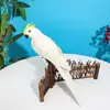 Loro Simulado, Loro, Pájaro Simulado, Decoración Pastoral, Manualidades de Loro con Plumas, Decoración de Jardinería, Pájaros al Por Mayor
