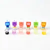Produto novo original: suco colorido saborizado, bebida fofa e calmante para casa de bonecas, acessório de resina para artesanato de mesa DIY
