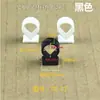 Gancho para agujero de avión hebilla de triángulo de plástico embalaje en caja de color gancho de plástico caja de papel plana tridimensional oreja colgante hebilla colgante
