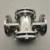 Acero Inoxidable 304 Brida Observadora de Agua y Aceite de Cuatro Vías Tubería Recta a Través de Visor Fabricante Suministro