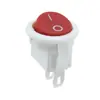 Interruptor Certificado CE Kcd11 Superior Redondo Inferior Sólido Rojo Sin Luz 2 Pines 2 Velocidades Forma de Barco Balancín Fuente de Alimentación Interruptor Pequeño