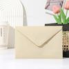 Em Estoque Cor Sólida Estilo Europeu Verde Palha Papel Especial Envelopes Estilo Ocidental com Selo Adesivo para Convites e Cartões de Cumprimentos Ásia Transfronteiriça