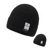 Di Sang Sa Diseño Original Otoño e Invierno Forrado de vellón Cálido Sombrero de Lana para Hombre a Prueba de Frío Ciclismo Cálido Tejido Sombrero con Protección para las Orejas
