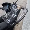 Cubierta de Manillar Impermeable de PVC Guantes Gruesos para Coche Eléctrico Pedal de Batería Motocicleta Patineta Bicicleta Cubierta Protectora a Prueba de Lluvia